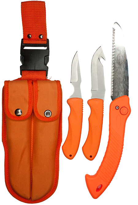 GVDV Hunting Knife Set, Field Dressing Gear Accessories Set for